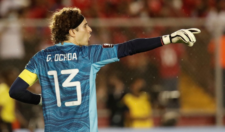 Guillermo 'Memo' Ochoa, portero de México. Foto: EFE