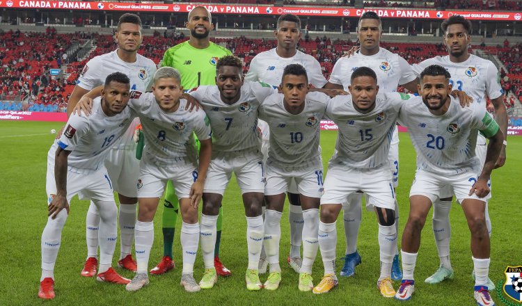 Selección de Panamá que enfrentó a Canadá. Foto:Fepafut