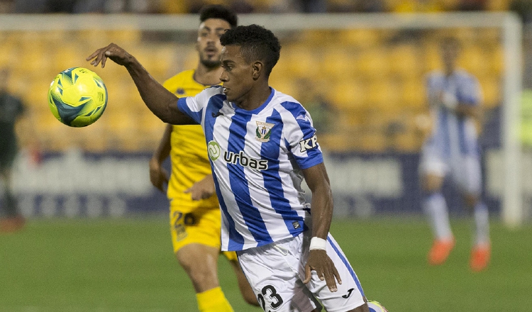 Édgar Yoel Bárcenas. Foto:@CDLeganes