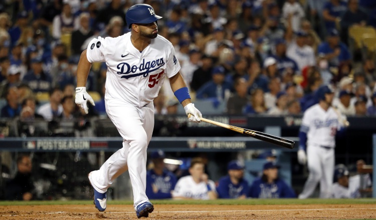 Albert Pujols de los Dodgers de Los Ángeles. Foto:EFE