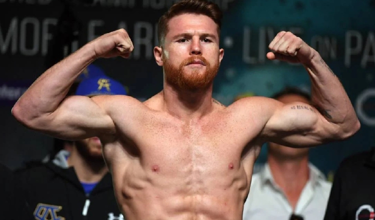 Saúl 'Canelo' Álvarez, boxeador mexicano. Foto:EFE 