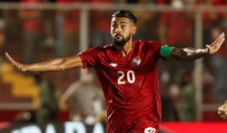 Aníbal Godoy, capitán de Panamá. Foto:EFE.