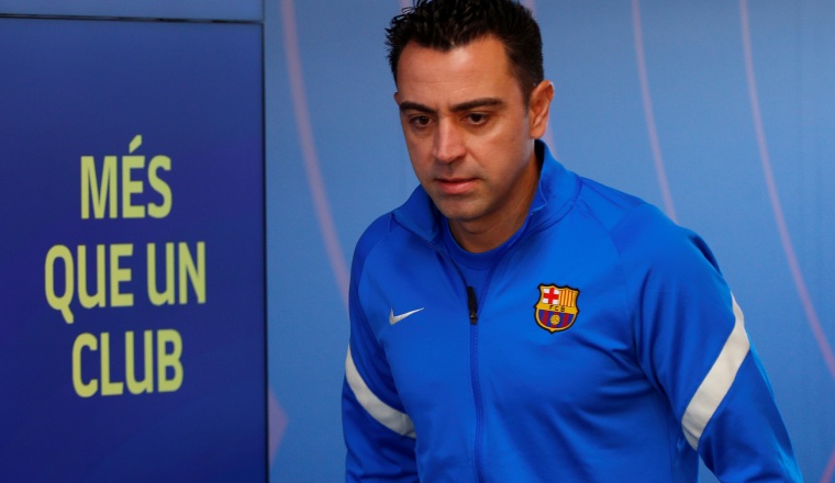 Xavi Hernández. Foto:EFE