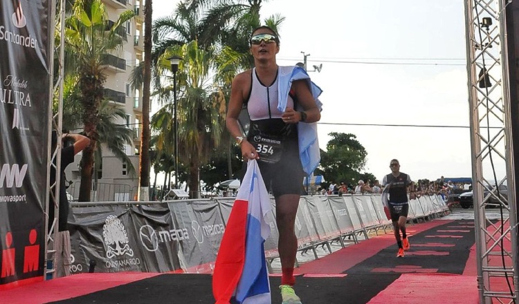 Florencia Fraga en una de sus competencias. Foto: Cortesía