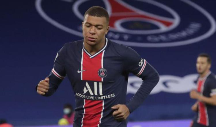 Kylian Mbappé, jugador del PSG Foto.EFE