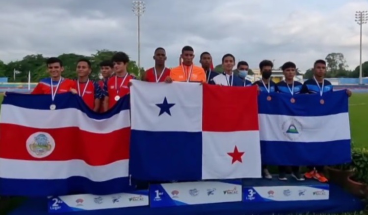 Panamá obtuvo medalla en el relevo 4X100 masculino. Foto: Instagram
