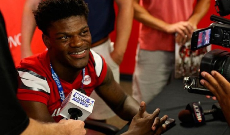 Lamar Jackson, nuevo 'quarterback' de los Baltimore Ravens. EFE