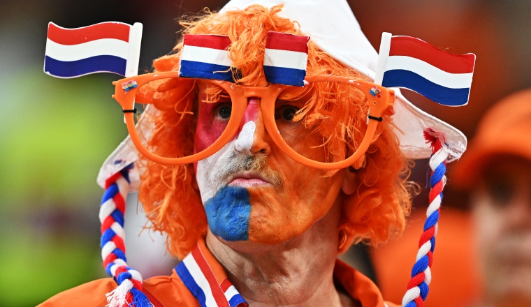 4- El equipo de los Países Bajos, los 'Naranja' esperan levantar su primera copa.