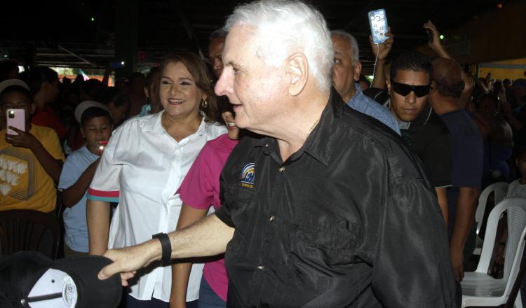 El expresidente Ricardo Martinelli, sigue su carrera política. ´Víctor Arosemena