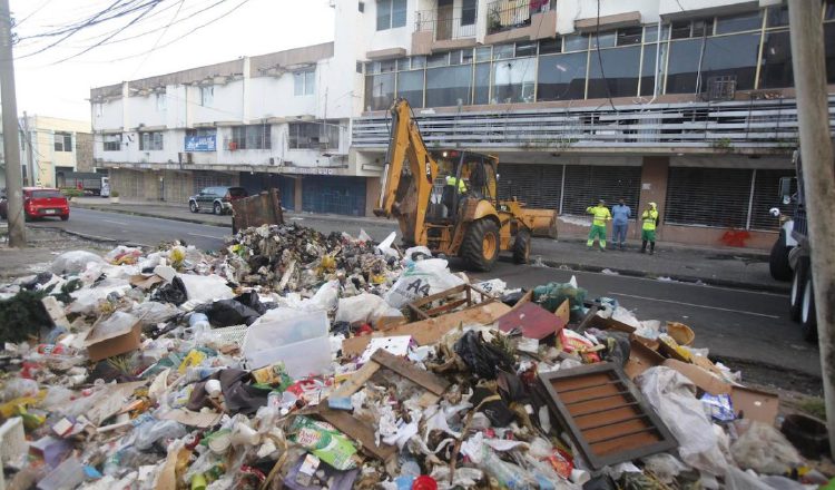 Acumulación de la basura un problema que sigue afectandi a la ciudad de Panamá.