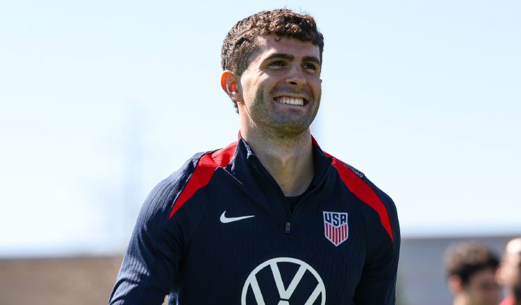 Christian Pulisic, jugador de Estados Unidos. Foto: Twitter