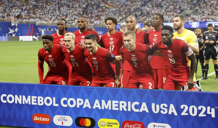 Equipo de Canadá. Foto: EFE