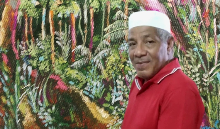 Rubén Contreras, artista plástico y profesor. Cortesía