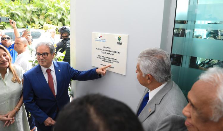 La semana pasada fue inaugurado el nuevo hospital de Colón, obra que se detuvo por varios años. Cortesía