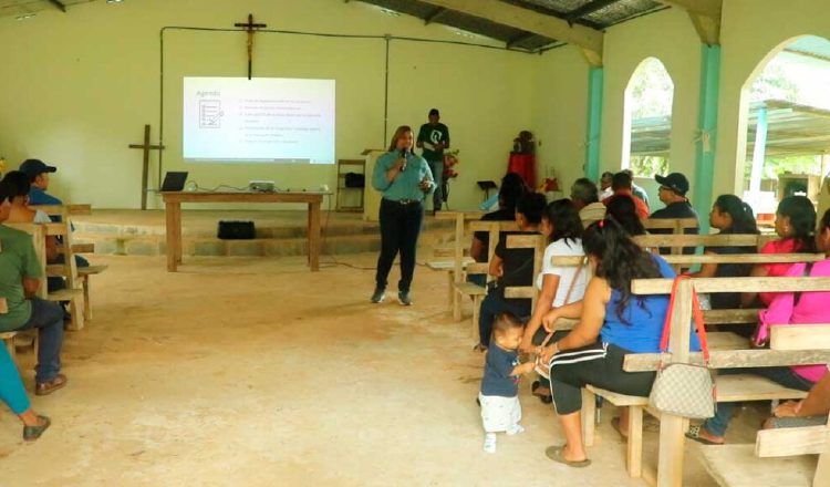 El Canal de Panamá lanzó importantes proyectos comunitarios en El Ahogado Centro, que forma parte de la cuenca de Río Indio.  Cortesía ACP