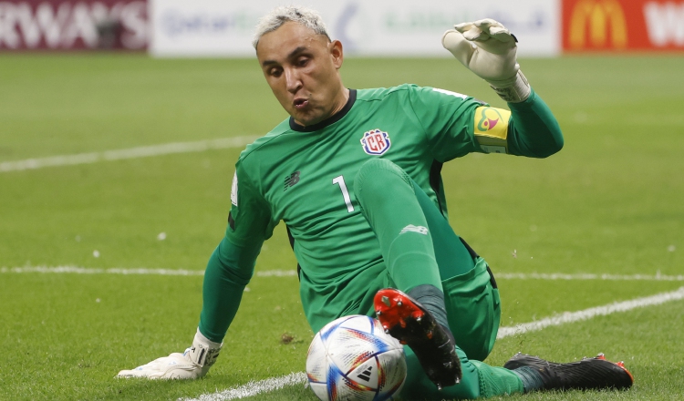 Keylor Navas, portero de la selección de Costa Rica. Foto: EFE