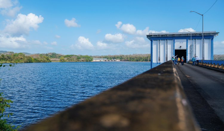 El lago Alajuela de donde toma el agua el Idaan, está a su máxima capacidad. Cortesía