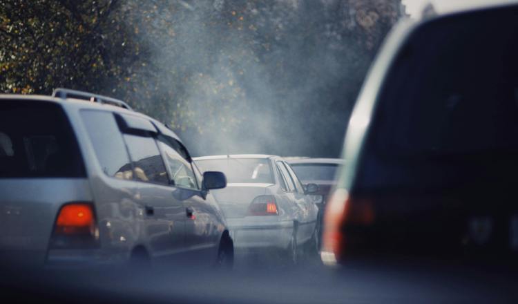 La principal contaminación detectada fue por la quema de combustible, en nuestro caso por la alta cantidad de vehículos en la capital. Foto ilustrativa