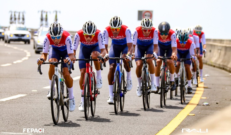 Selección de Ciclismo de Panamá. Foto: Fepaci