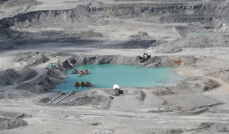 La empresa Cobre Panamá afirma que cumple con un plan de manejo y control de calidad riguroso.  EFE