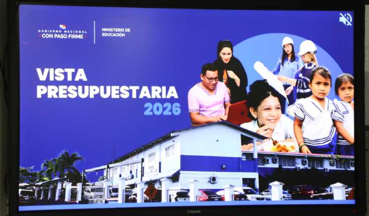 Presentación del presupuesto del Ministerio de Educación para el próximo año. Cortesía