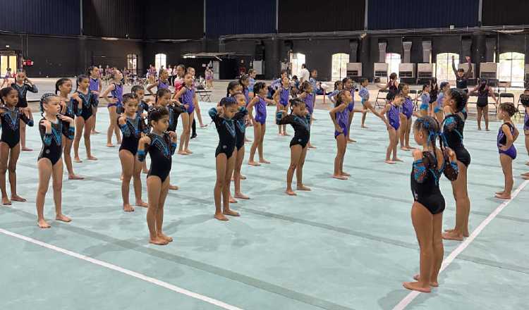 Gimnasia panameña cada día tiene más adeptos. Foto: Cortesía