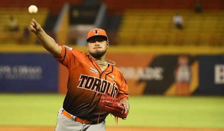El panameño Jaime Barría será el abridor de Toros del Este ante Águilas Cibaeñas. Foto: @torosdeleste