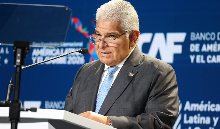 José Raúl Mulino es el mandatario anfitrión de esta cumbre del CAF que, por segundo año consecutivo se celebra en nuestro país. Cortesía