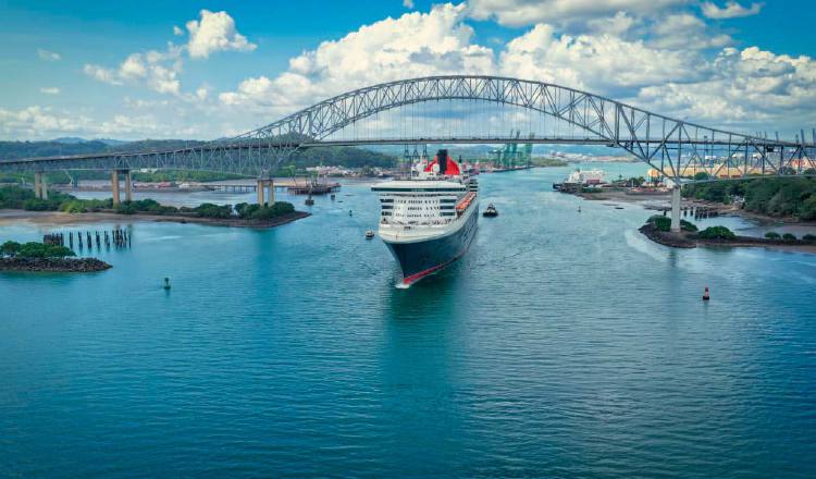 El promedio diario de barcos que cruzó el Canal en enero fue de 38.8, superando la media de 2025. Cortesía