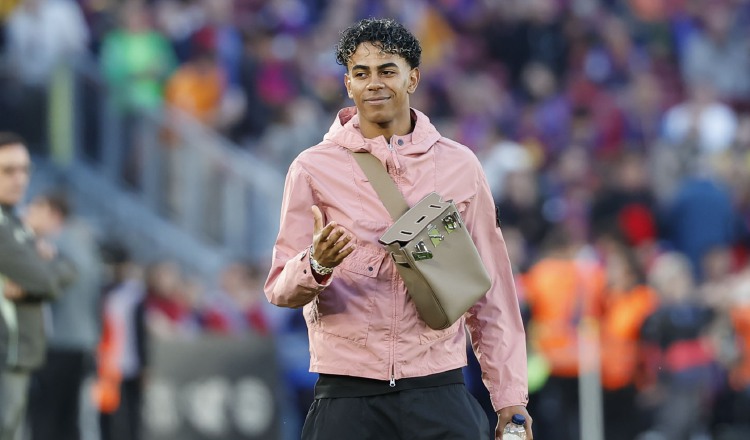 El delantero del FC Barcelona, Lamine Yamal, es una de las destacas promesas del Mundial 2026. El delantero del FC Barcelona, Lamine Yamal, es una de las destacas promesas del Mundial 2026. Foto:EFE