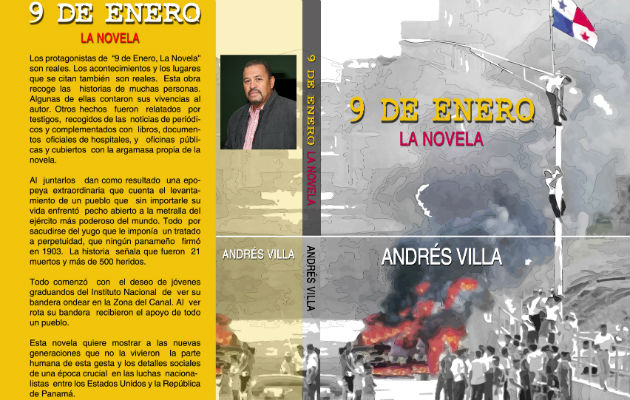 Portada de '9 de Enero La Novela'. Foto: Cortesía.