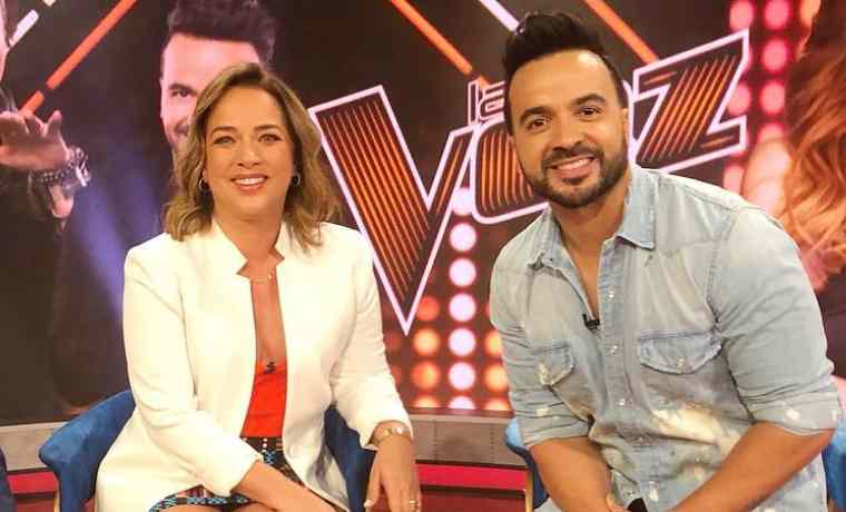 Adamari López y Luis Fonsi.