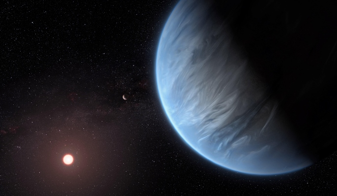 El exoplaneta estudiado orbita alrededor de una estrella enana roja, K2-18, a unos 110 años luz de distancia de la Tierra, en la constelación de Leo. FOTO/AP