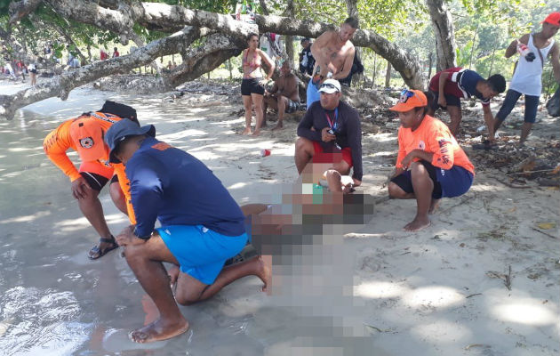 Alerta por presencia de agente marino en playas. Foto/Sinaproc