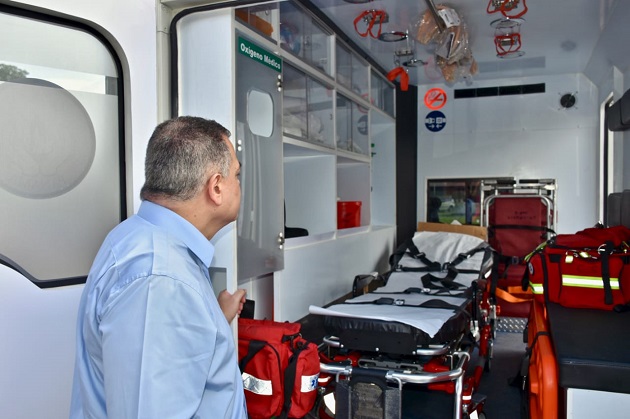 Aproximadamente 23 mil personas residentes de Chepo serán beneficiados con la ambulancia tipo 4x4.