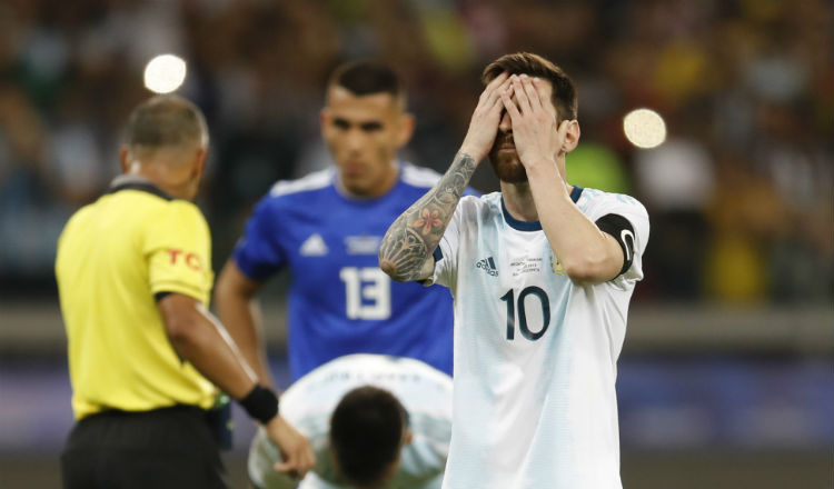 Messi. Foto:AP