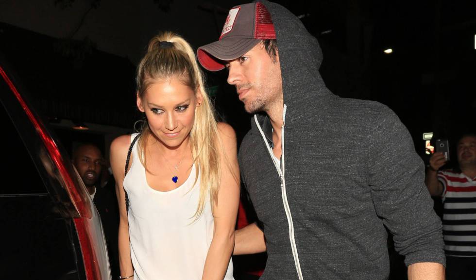  Enrique Iglesias y Anna Kournikova.