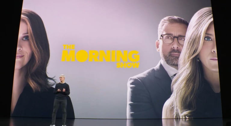 El servicio de Apple TV Plus ofrecerá una serie de programas, películas y documentales originales, incluyendo The Morning Show.