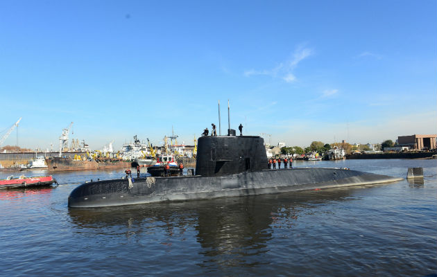 La empresa estadounidense Ocean Infinity localizó en el océano Atlántico el submarino argentino ARA San Juan, que había desaparecido desde el 15 de noviembre de 2017. EFE 