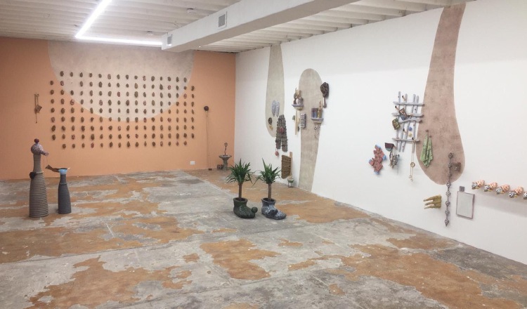 Obra de Juan Pablo Garza, en su exposición individual