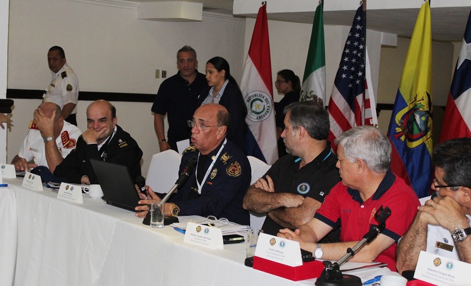 La Asamblea Anual de la Organización de Bomberos Americanos se celebró en Panamá. 