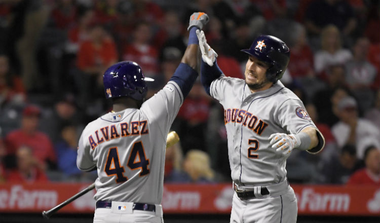 Los Astros Houston se presentan como uno de los favoritos a llevarse el campeonato de la MLB. Foto AP