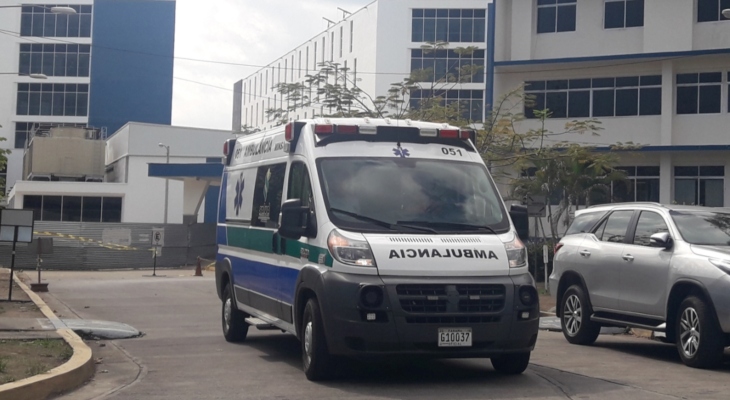 El joven herido al hospital Regional Rafael Hernández en David, donde su estado es grave. Foto/Mayra Madrid