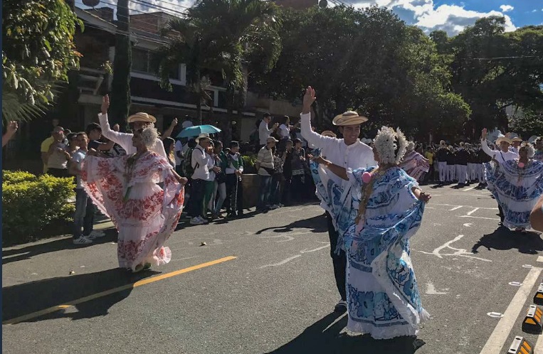 Banda Herberto López durante su participación. Foto: Tomado de @BAHERLOJdc