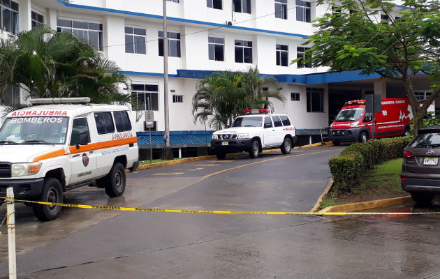 El herido está hospitalizado en el Hospital Rafael Hernández de David. Foto: José Vásquez. 