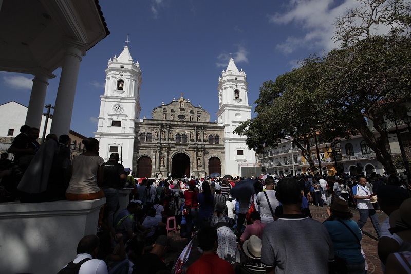 La Catedral Basílica Santa María la Antigua recibirá a cientos de católicos durante la celebración de la Semana Santa.  