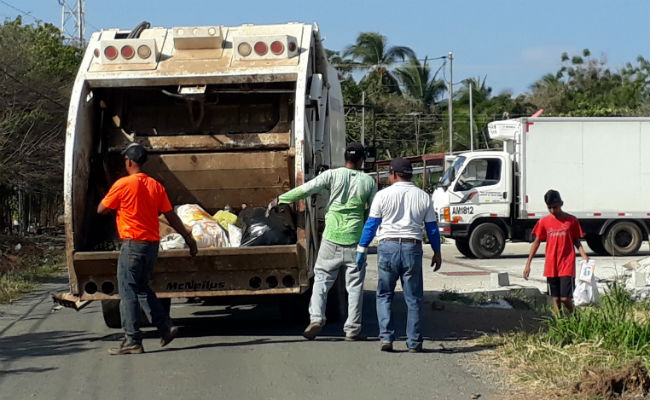 Emas también retiró las cajas para depositar basura. Foto: Archivo/Ilustrativa