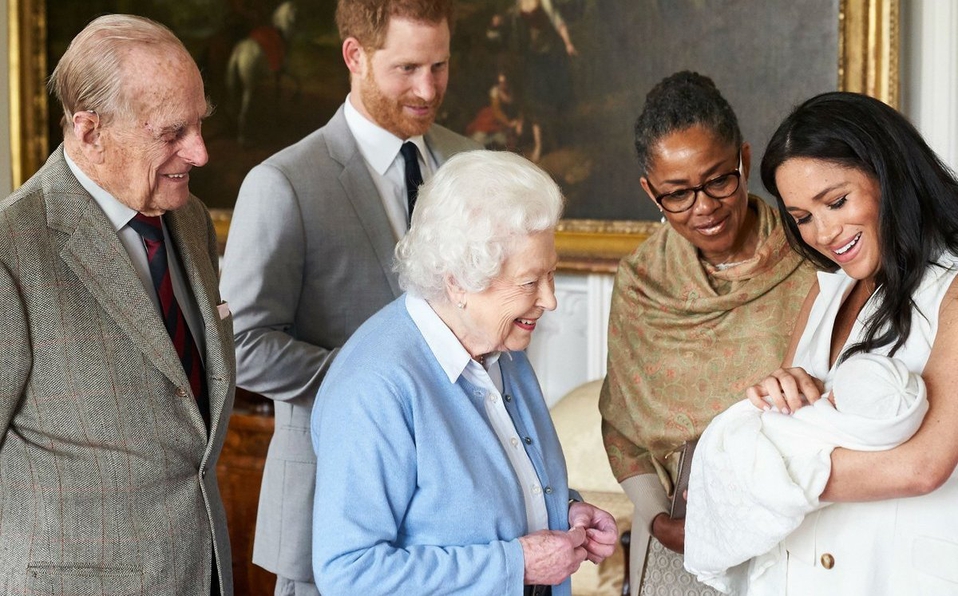 Meghan, Harry y Archie.  Instagram