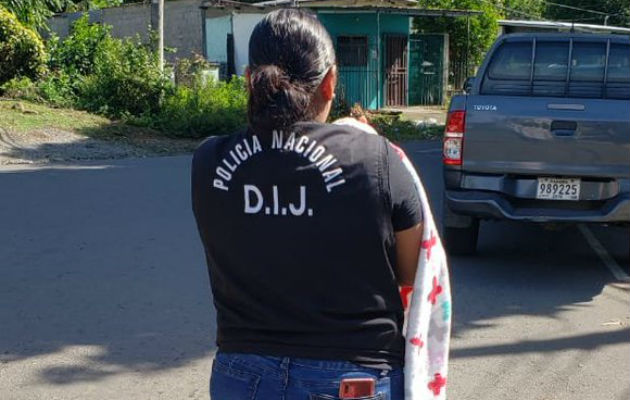 Mujer rató bebé en chiriquí. Foto/Policía Nacional