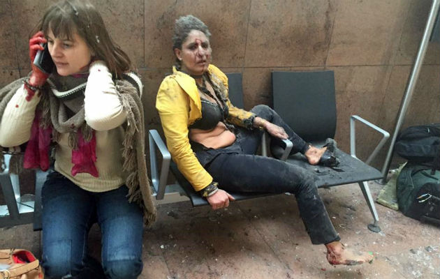 Víctimas del atentado en Bélgica. Foto/AP